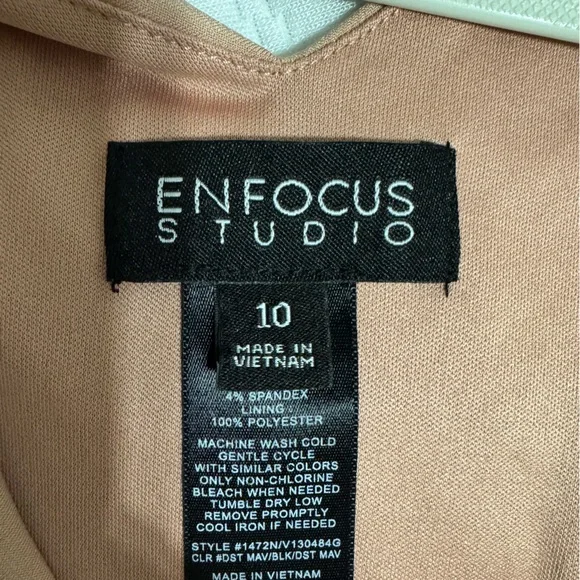 Enfocus Studio Rose Dress with Black Lace Skirt Bottom - Picture 2 of 4